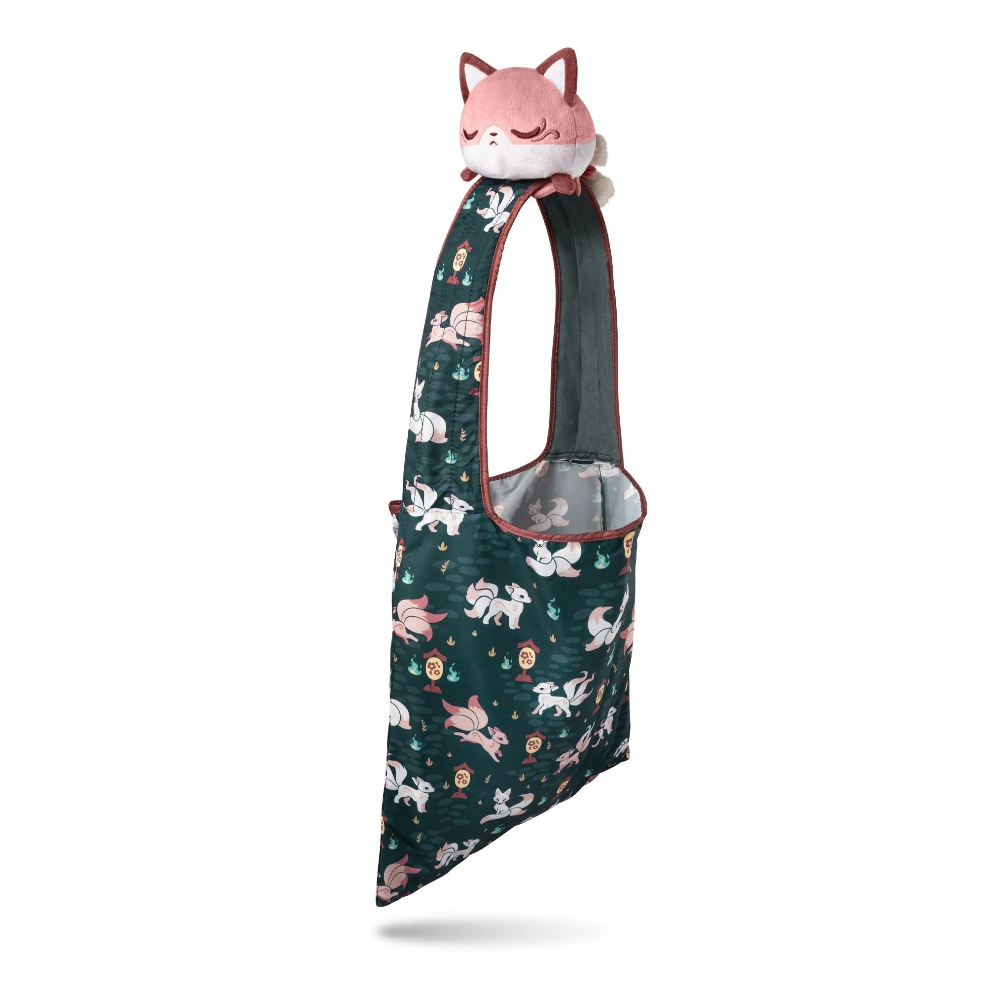 Plushiverse Enchanting Kitsune Plushie Tote Bag