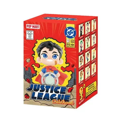 POP MART DC Justice League Childhood Series Blind Box - Exclusive Collectible Figures