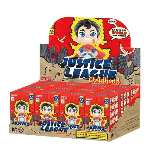 POP MART DC Justice League Childhood Series Blind Box - Exclusive Collectible Figures