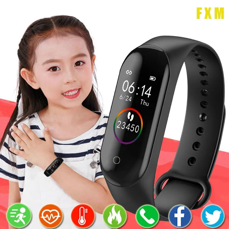 Smart Watch Kids Watches Children For Girls Boys Sport Bracelet Child Wristband wristband Fitness Tracker Smartwatch Waterproof