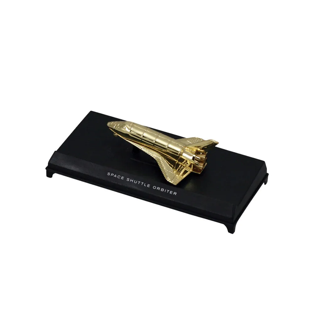 Smithsonian Gold Space Shuttle in Collector's Case