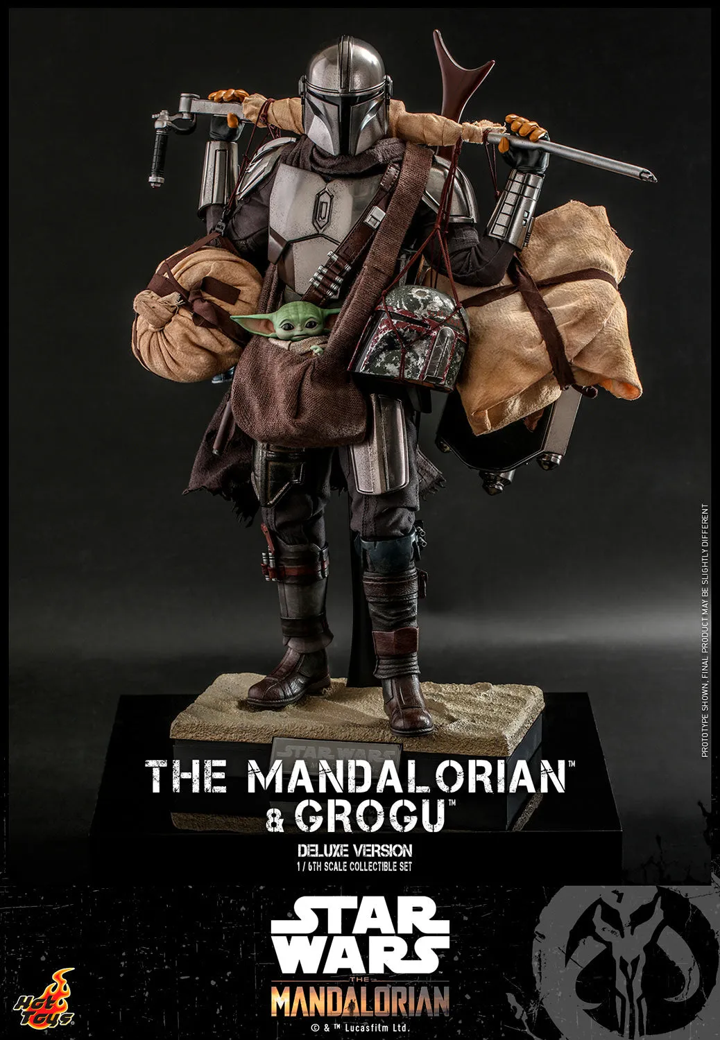 Star Wars The Mandalorian: The Mandalorian and Grogu (Deluxe) TMS052