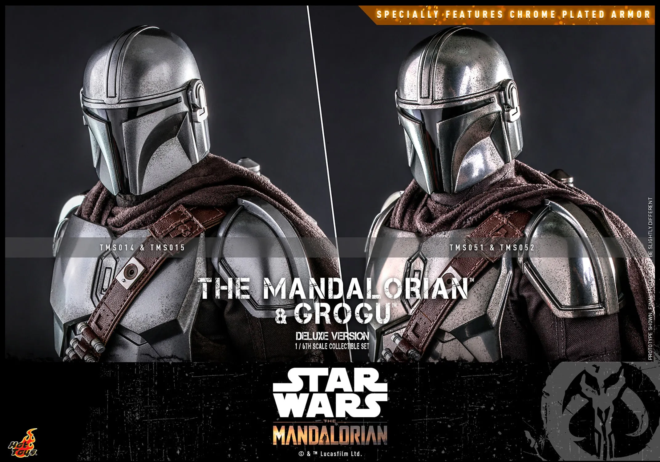 Star Wars The Mandalorian: The Mandalorian and Grogu (Deluxe) TMS052