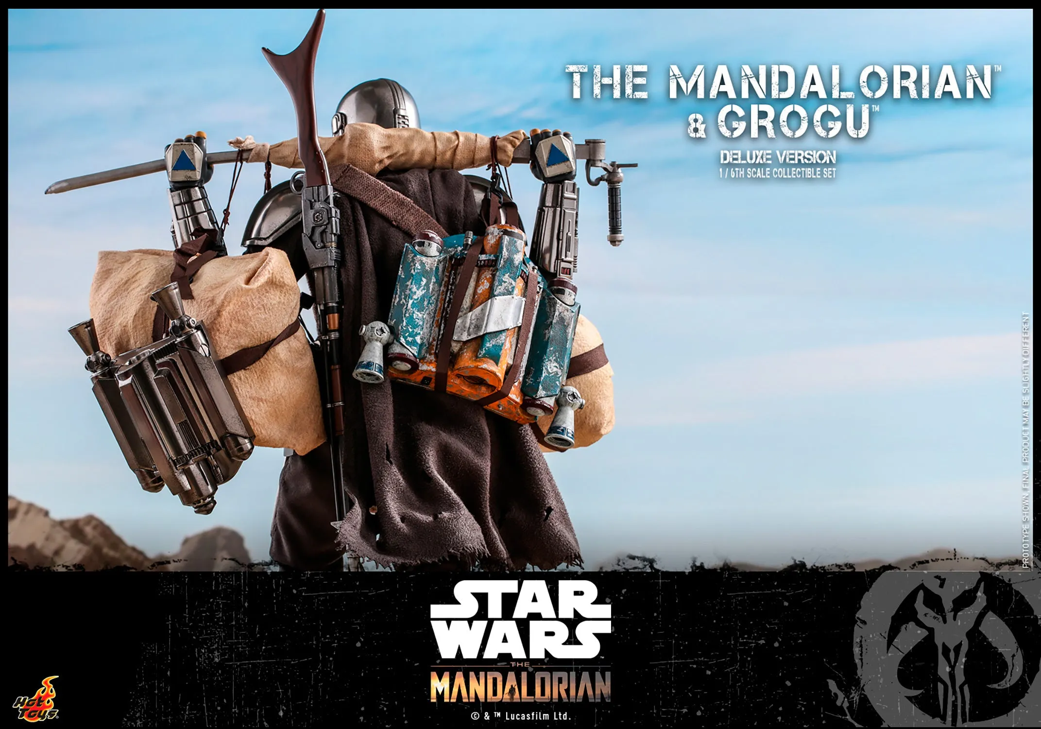 Star Wars The Mandalorian: The Mandalorian and Grogu (Deluxe) TMS052