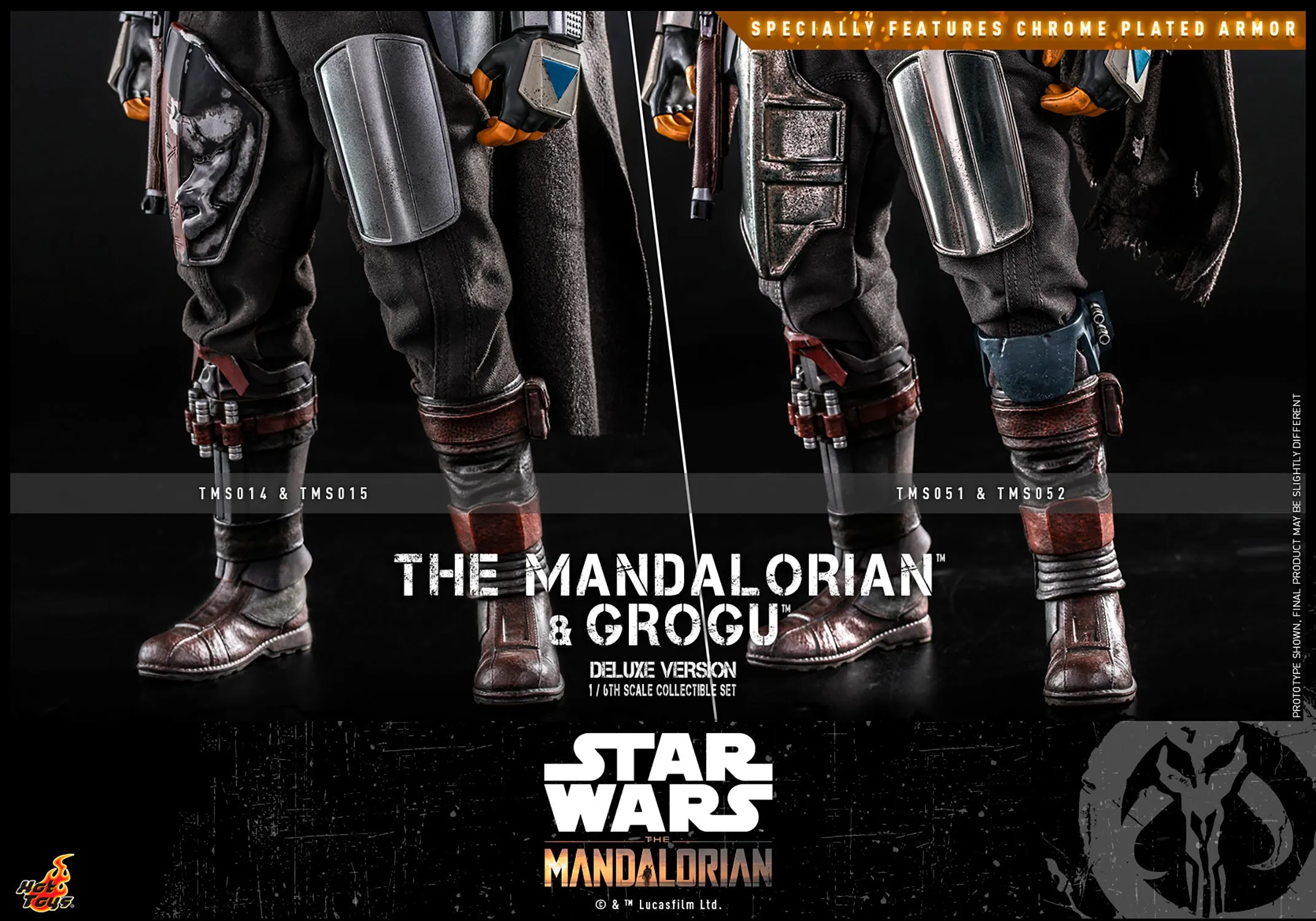 Star Wars The Mandalorian: The Mandalorian and Grogu (Deluxe) TMS052