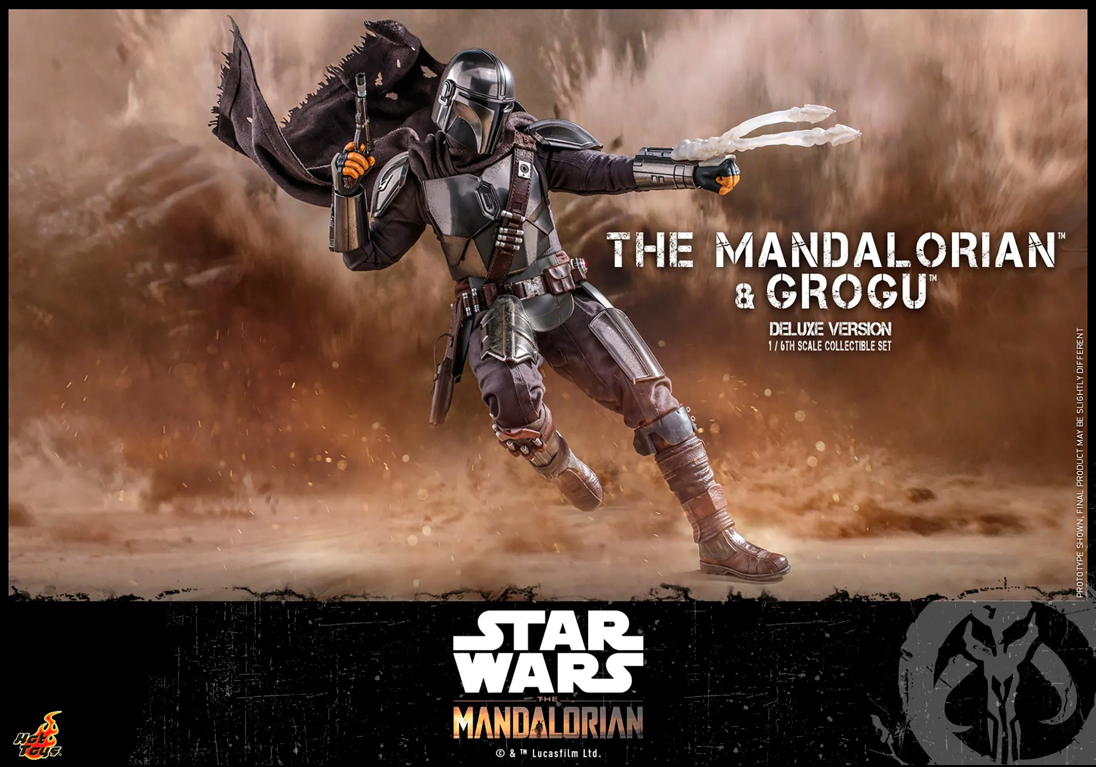 Star Wars The Mandalorian: The Mandalorian and Grogu (Deluxe) TMS052