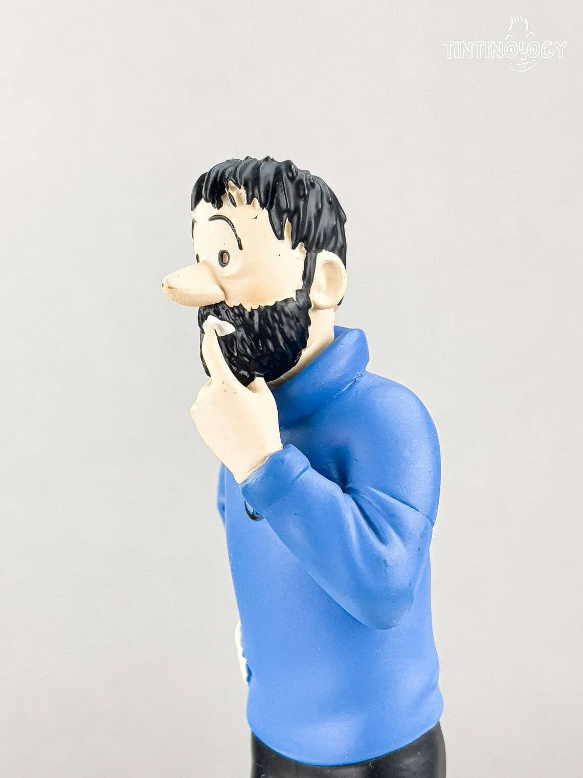 Tintin Figurine Officielle # 2 Haddock Pondering Herge model Moulinsart Figure