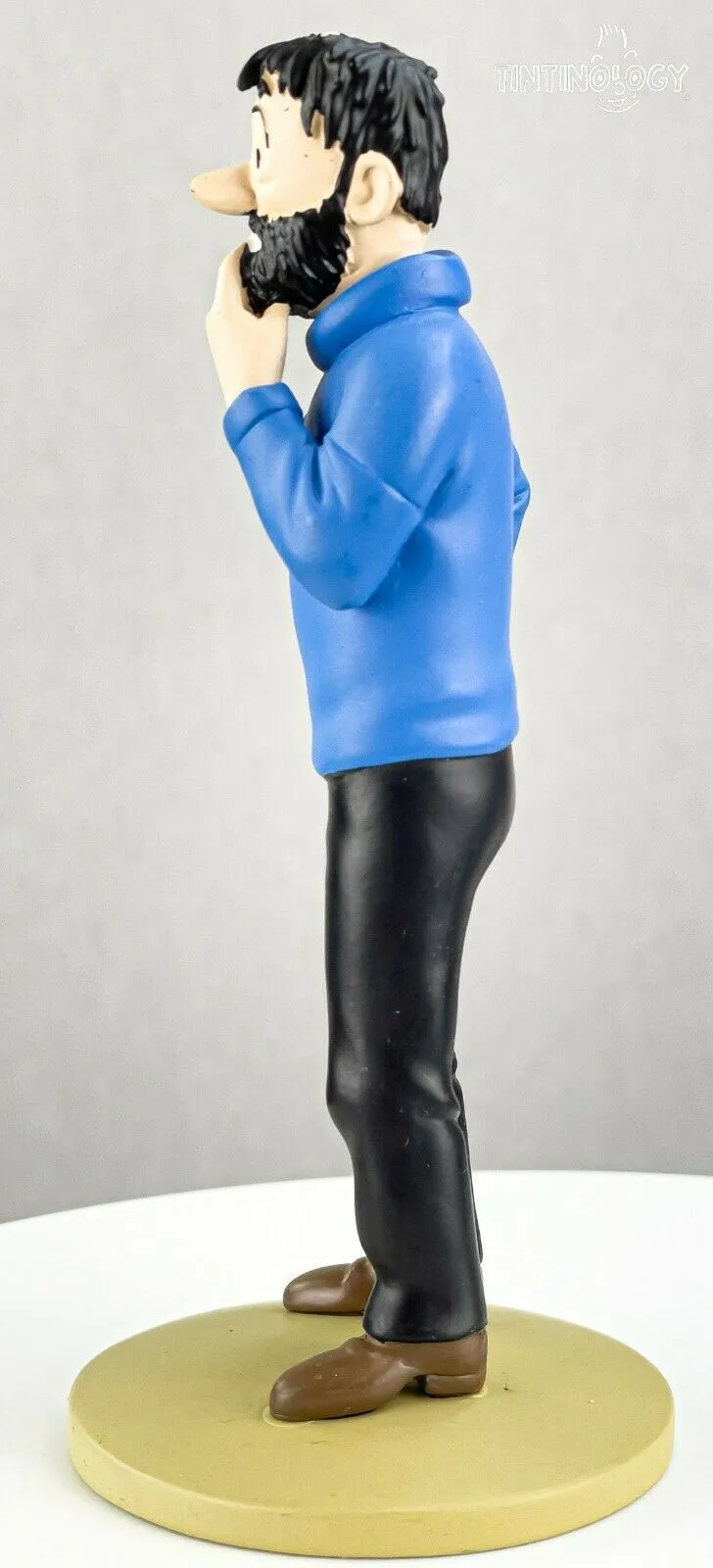 Tintin Figurine Officielle # 2 Haddock Pondering Herge model Moulinsart Figure