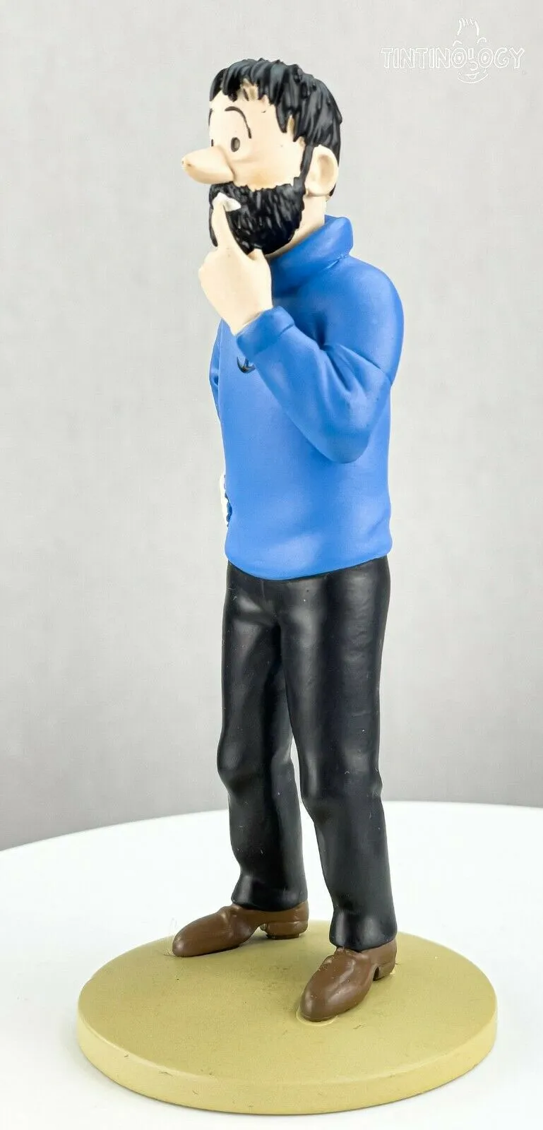 Tintin Figurine Officielle # 2 Haddock Pondering Herge model Moulinsart Figure