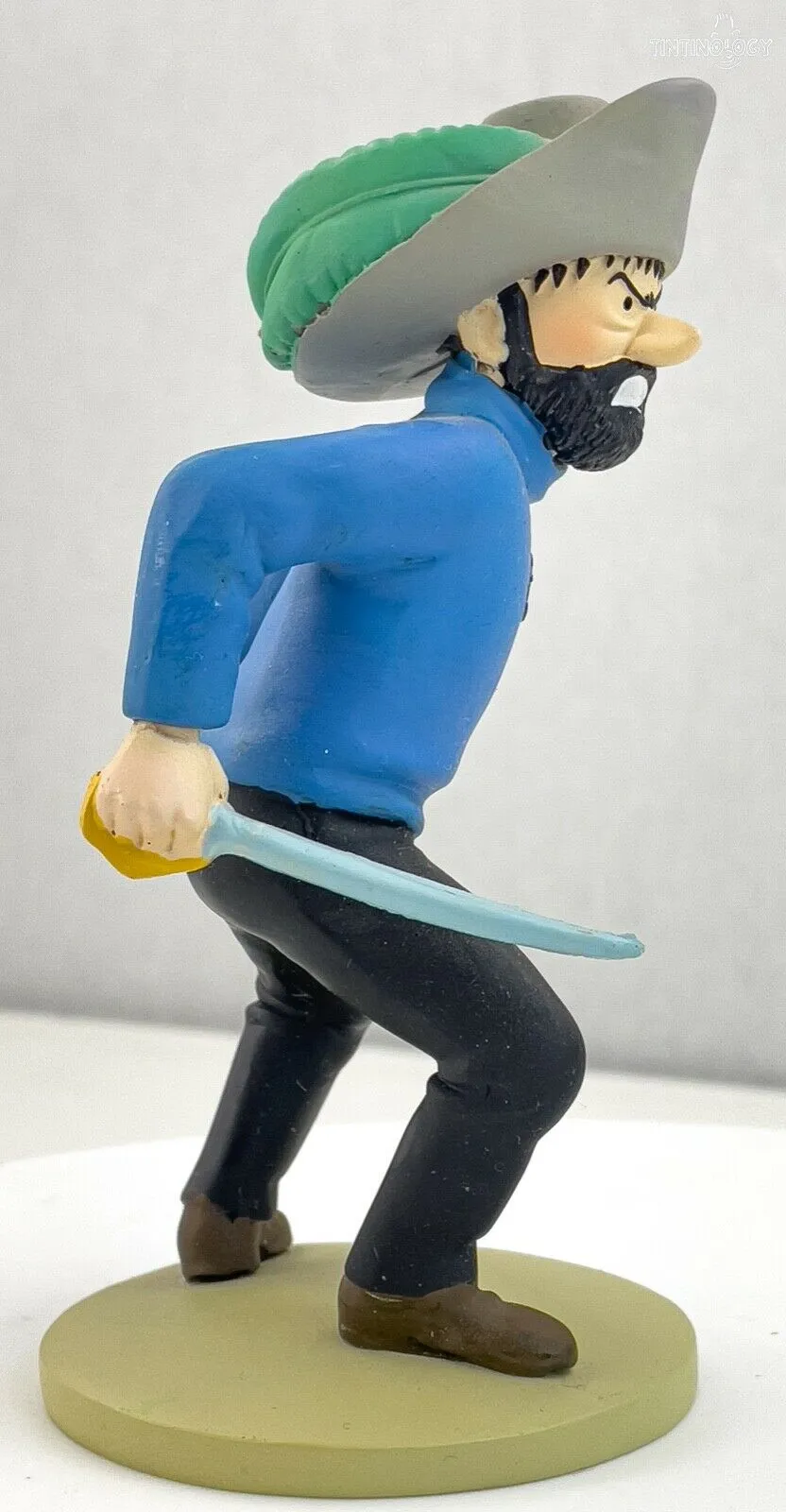 Tintin Figurine Officielle # 24 Haddock & Sword - Unicorn Herge model ML Figure