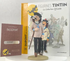 Tintin Figurine Officielle # 36 Thompson Sailor: Red Rackham's Treasure Herge