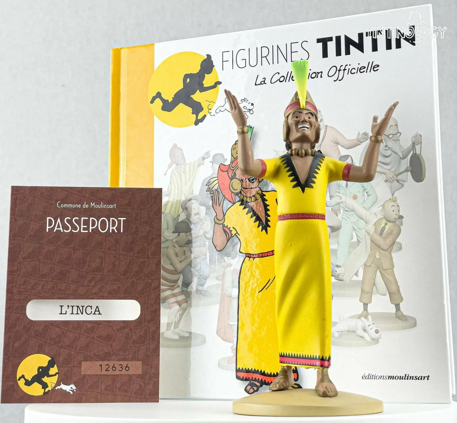 Tintin Figurines Officielle # 27 The Inca: Prisoners of Sun Herge model Figure