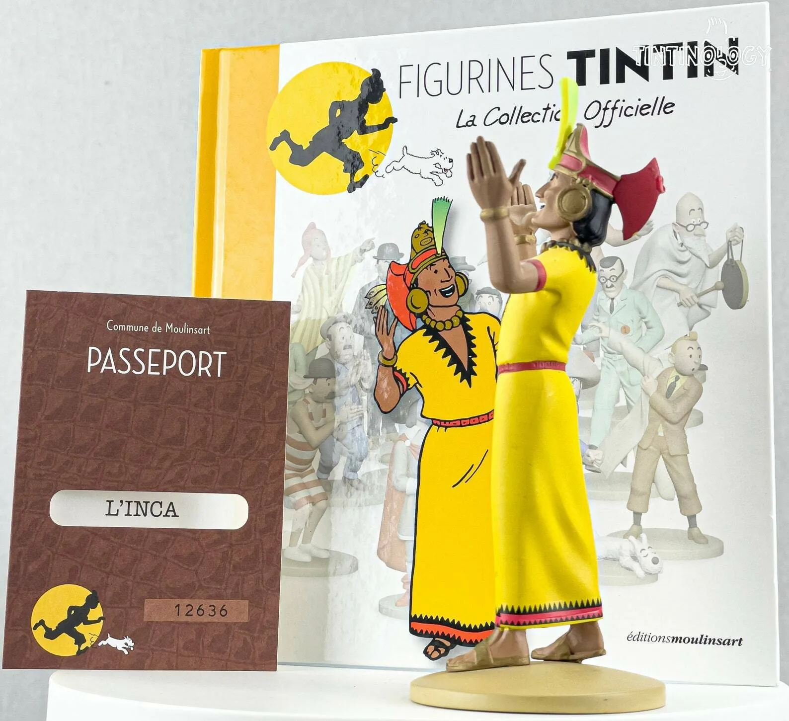 Tintin Figurines Officielle # 27 The Inca: Prisoners of Sun Herge model Figure