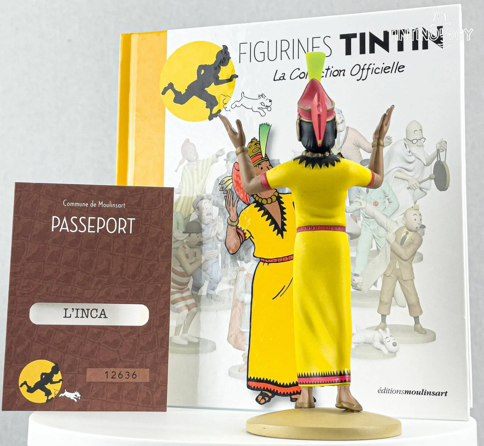 Tintin Figurines Officielle # 27 The Inca: Prisoners of Sun Herge model Figure