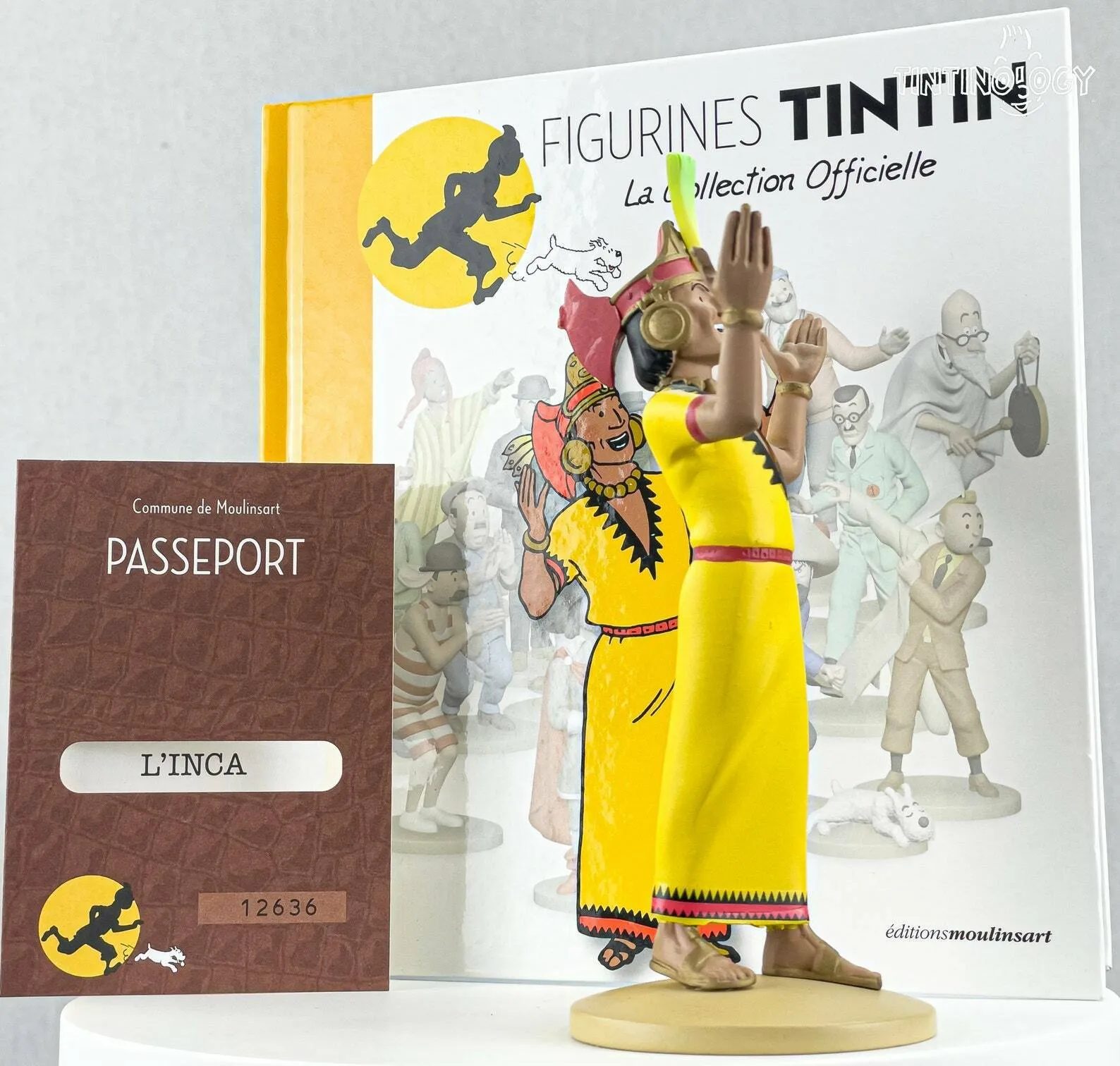 Tintin Figurines Officielle # 27 The Inca: Prisoners of Sun Herge model Figure