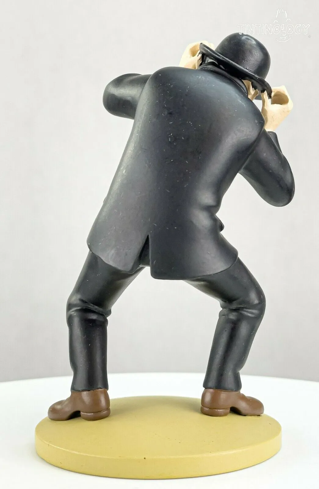 Tintin Figurines Officielle # 4 Thomson Struggling Herge model ML resin Figure