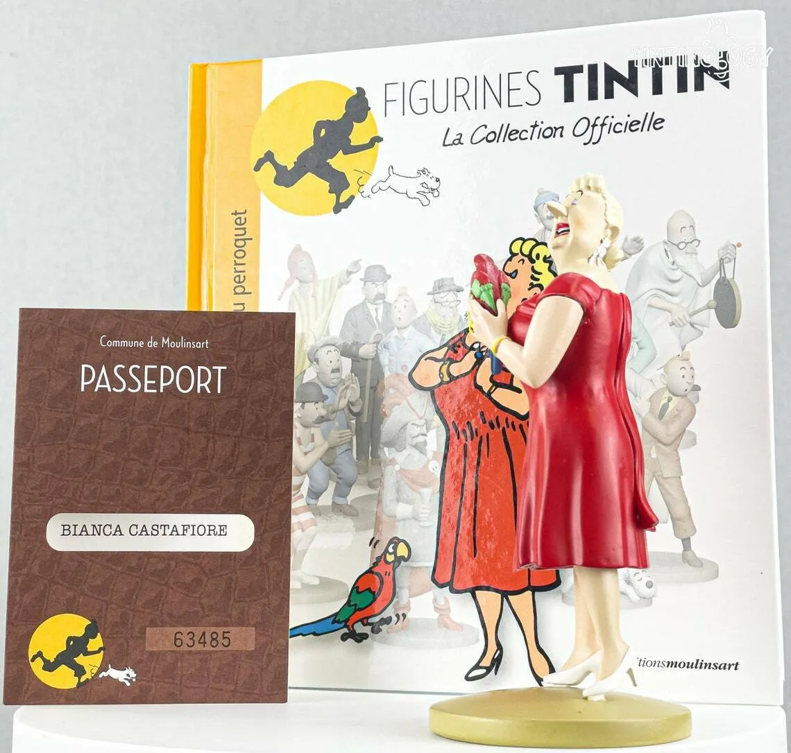 Tintin Figurines Officielle # 5 Bianca Castafiore Herge model ML Figure