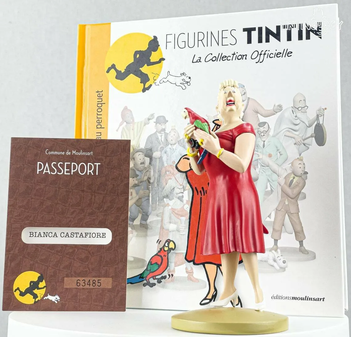 Tintin Figurines Officielle # 5 Bianca Castafiore Herge model ML Figure