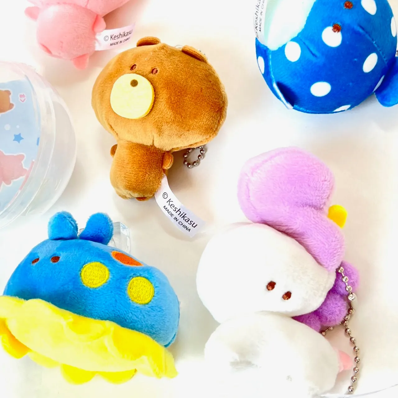 X 70984 Animal Plush Charms Capsule-DISCONTINUED